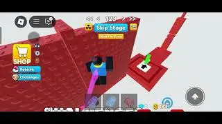 how to do the stage 129 in Impossible Obby?