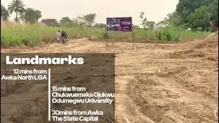 Ongoing Site Clearing at De Legacy Garden, Achalla Awka. 08038155335