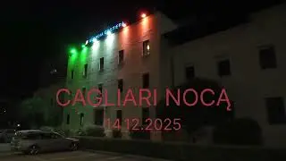 Cagliari nocą