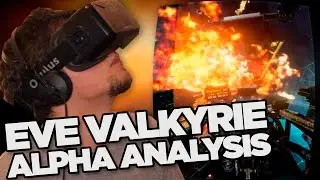 EVE: Valkyrie Alpha (2016) - Gameplay & Analysis (Oculus DK2)