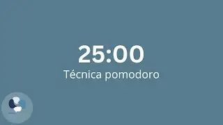 Técnica Pomodoro | 25 minutos de foco + 5 de pausa consciente