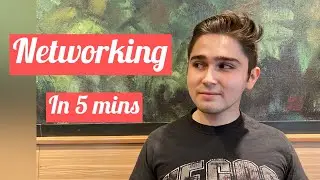 How to Network in 5 mins | Networking Tips