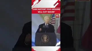 'Our Support For Ukraine Will Not Waver', Says US President Biden