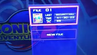 Sonic Adventure 2 (RiverSquare516) My Save File! (Outdated)