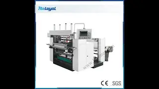 200m/min Semi Automatic Thermal Paper/ATM Paper/POS Roll Slitting Rewinding Machine