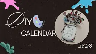 Made a Calendar Out of Paper #diy#2026