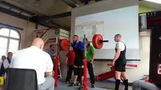 Kai Eckert Kniebeuge 3. Versuch 230 kg