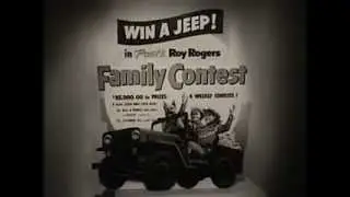 VINTAGE EARLY 50's COMMERCIAL - POST CEREAL CONTEST