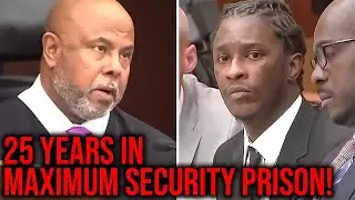 Judge Sentences Young Thug To 25 Years In Maximum Security Prison&hellip;
