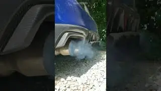 Well thats not good. #brokensubaru #ringlandfailure #whitesmoke