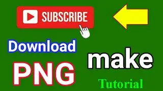 how to Subscribe Logo Download and make Png Add your YouTube  video