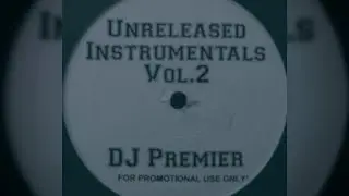 DJ Premier — Unreleased Instrumentals Vol. 2 (Vinyl), Hip Hop Beat, 90s Rap Tracks