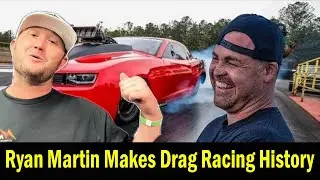 Ryan Martin Shocks Racing World - Ryan Martin Makes History: First-Ever True 10.5 Pass in the 3s