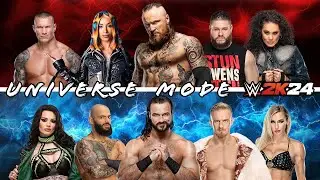 WWE 2K24 Online Universe Mode Ep. 36 MERCEDES VS ROXANNE GAME 5