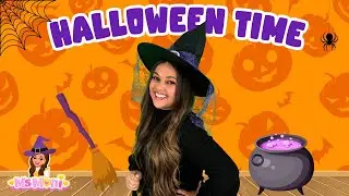 Halloween Time | Halloween Music for Kids | Bats, Witches, Skeletons and Ghosts | Ms Moni