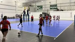 2/2, Game 3 vs NorthsideOut Chicago 16uP: Set 1