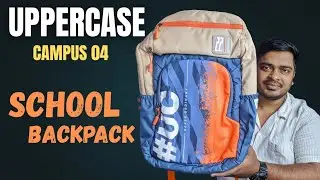 Uppercase Campus 04 School Bag Review 💥 Premium Stylish School Backpack 