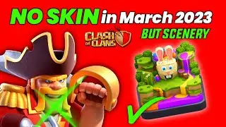 Coc March 2023 Gold Pass - Painter Scenery, Eternal Flame, Painter Skins & More 🔥 | Coc New Update 🔥