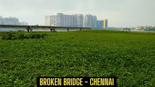 Exploring the Broken Bridge near Adyar River Estuary | Broken Bridge Chennai | AK VLOGS AND TRAVELS