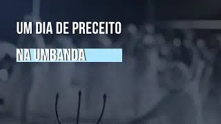 Um dia de preceito comigo