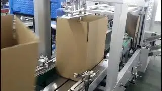 Pre-programmed Robotic Glue Case Erector