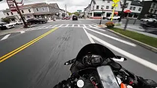 Kawasaki Ninja ZX6R Northeast | Unfiltered Exhaust POV