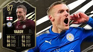 VARDY PARTY IS HERE! 🔥 87 IF JAMIE VARDY PLAYER REVIEW! || FIFA 21 ULITMATE TEAM