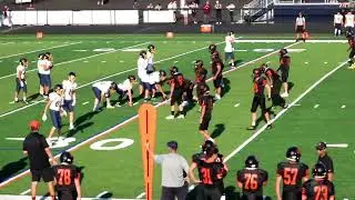 Middletown North Freshman Football vs Marlboro Second Half 9 12 2025