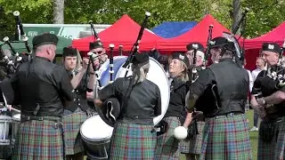 Ellon & District Pipe Band compete in Grade 4B bands at 2019 RSPBA North of Scotland Championship