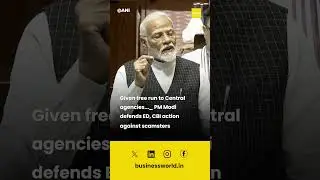 Given free run to Central agencies | PM Modi defends ED, CBI action against scamsters #pmmodi