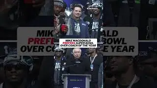 Macdonald finished 3rd in NFL coach of the year voting #seahawks #seattleseahawks #superbowllx