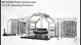 Yongming Loom 6 Shuttle Belt In China  辽宁 Liaoning Province.