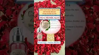 Rose Petal Extract | Organic Skincare for Clear & Radiant Skin | Healthy Skin Remedy | CutiXa Adore