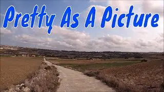 Exploring Maltese open countryside, Ghajn Rihana, MALTA