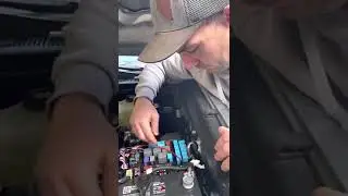 Tacoma Raptor lights OEM grill