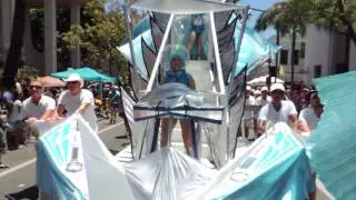 DJ Darla Bea Santa Barbara Solstice Parade