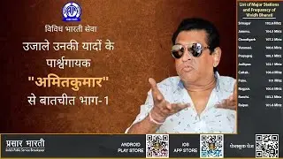 Ujale Unki Yaadon Ke: An Interview with Playback Singer Amit Kumar Part 1.
