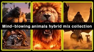✨ Incredible Hybrid Animals Compilation | Unbelievable Fantasy Wildlife ✨ #Wildlife #EpicHybrid