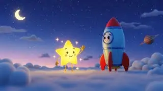 Zoom Zoom Rocket to Dreamland | Bedtime Space Rhyme for Kids | Nursery Rhymes & Songs for Children