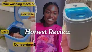 Mini Single Tub Washing Machine Review 2024: Best Portable Washer for Small Spaces?