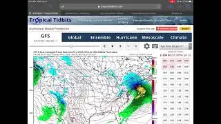 Models indicate a major blizzard in the northeast