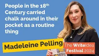 WriteIdea Festival: Madeleine Pelling - 'Writing On The Wall'