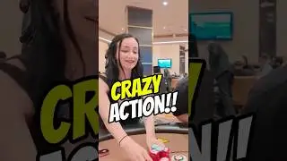 BLIND RAISES and 3-way ALL-IN!!! Crazy action poker - No Limit Texas Holdem Poker #lasvegas