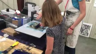 Print Making at Maker Faire Orlando 2016