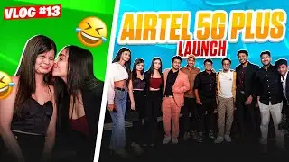 Kaash at Airtel 5g Plus Launch | Event Vlog