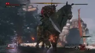 Sekiro: Gyoubu Oniwa Mini Boss fight 