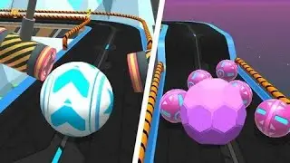 Candy Ball Run vs Rolling Ball 3D level 17