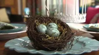 24-Piece Decorative Speckled Eggs by Valerie on QVC