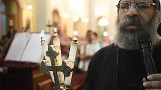 افنوتى ناى نان الانباء رافائيل سكرتير المجمع المقدس .. تصوير جورج اديب