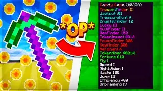 *OP* BEST PICKAXE FOR TOKEN MINING! MINECRAFT OP PRISONS SERVER 2022! | FadedPrison | Episode 3 |